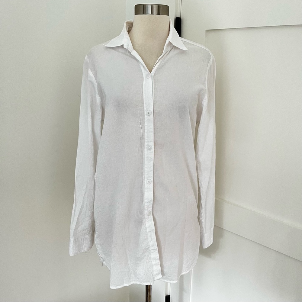 Tommy Bahama white linen button down